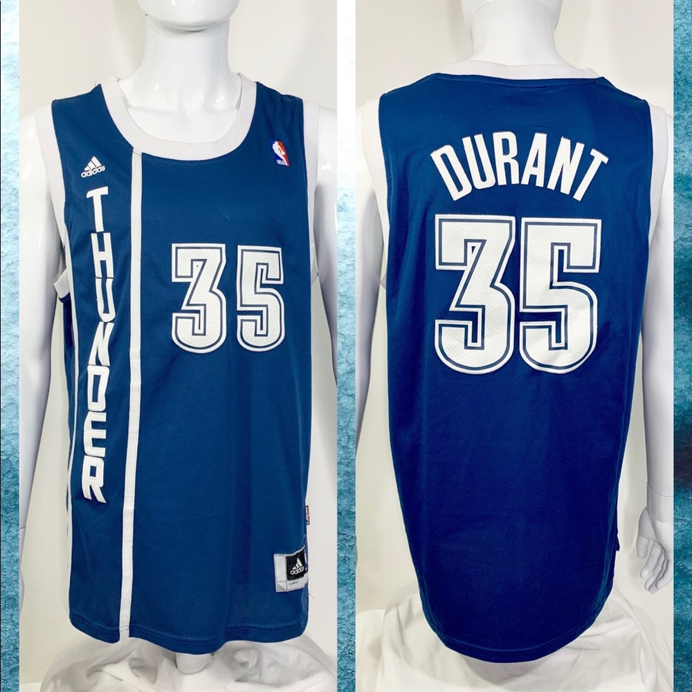 NBA adidas Kevin Durant Thunder Jersey Sz. M - Picture 1 of 8